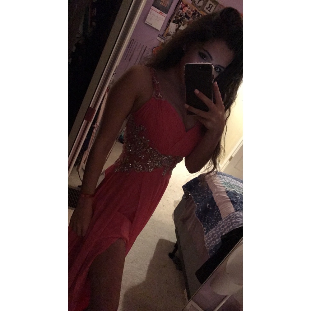 Hot Pink Prom Dress 💗